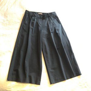 Céline, black pants /culottes / palazzo , medium